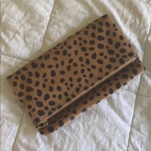 Leopard Clutch